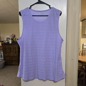 Zyia Active lavender purple athletic tank top size 3X in great condition
